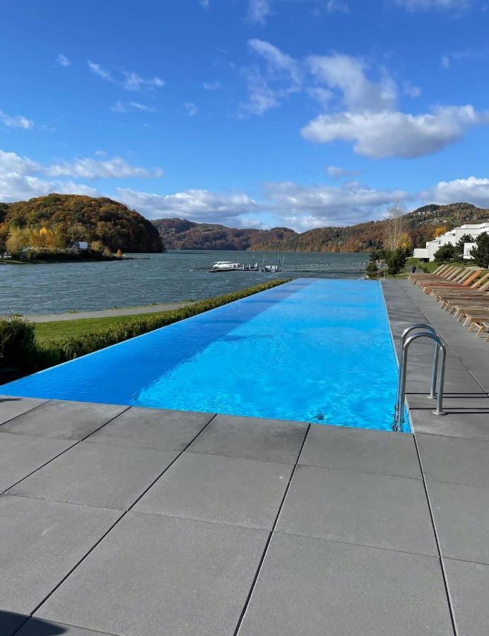 Apartment Sloneczny Grodek 19 Spa & Wellness กรูเดก นาด ดูไนต์เซม ภายนอก รูปภาพ