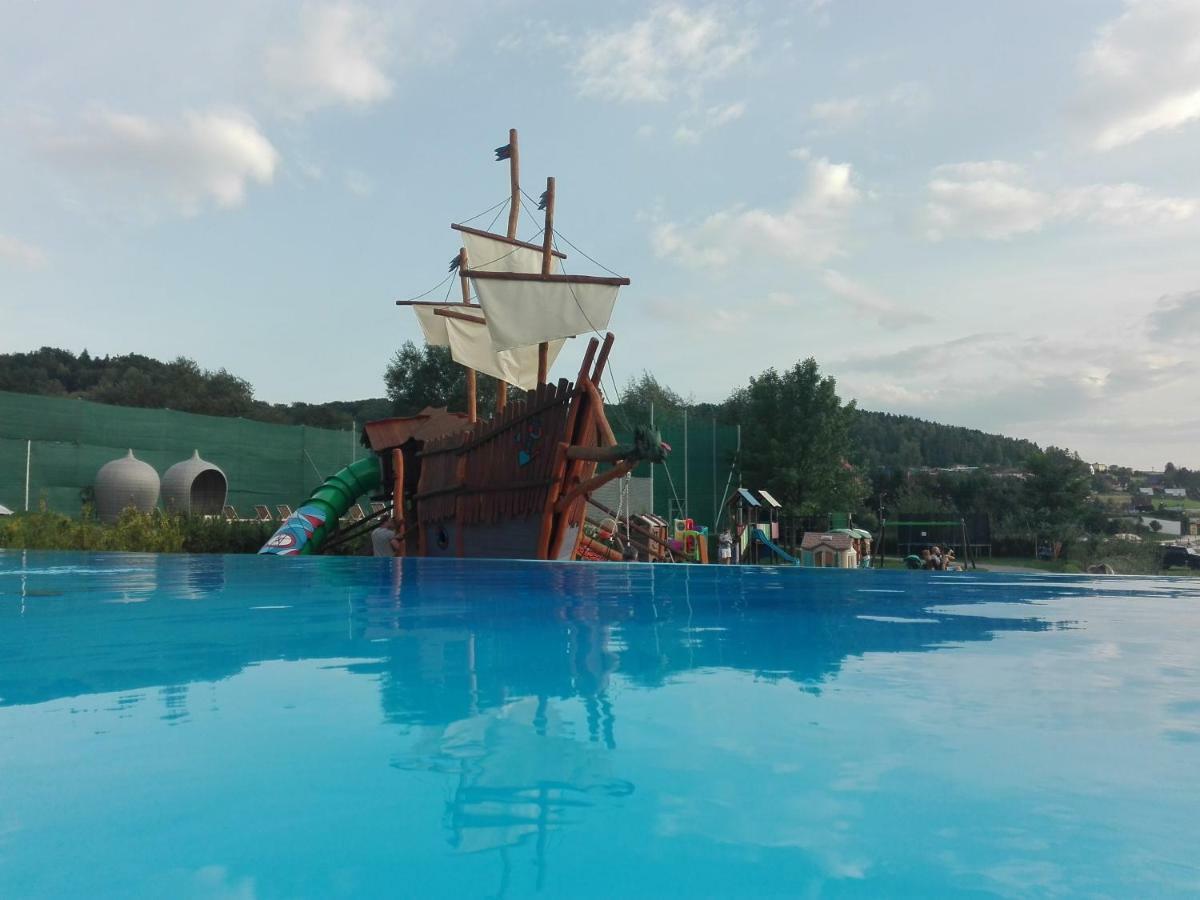 Apartment Sloneczny Grodek 19 Spa & Wellness กรูเดก นาด ดูไนต์เซม ภายนอก รูปภาพ